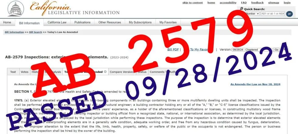 Understanding AB 2579: What Apartment and HOA Owners Need to Know